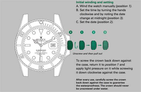 how to adjust time on a rolex watch|rolex setting date and time.